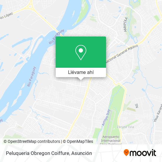 Mapa de Peluqueria Obregon Coiffure