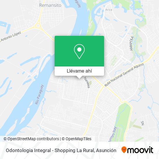 Mapa de Odontologia Integral - Shopping La Rural