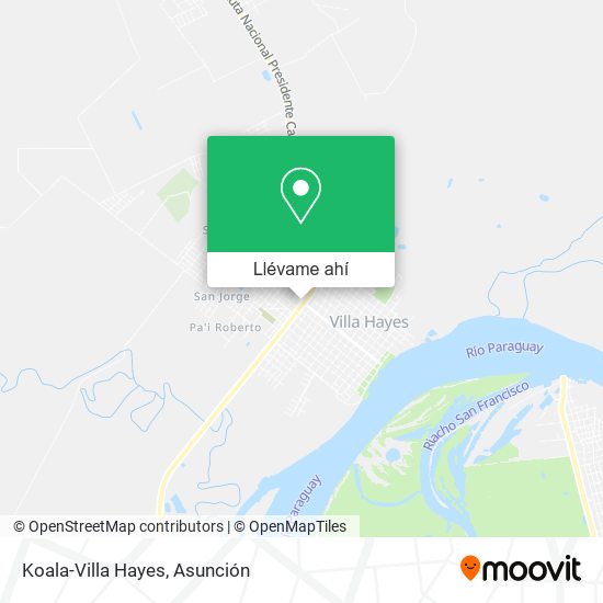 Mapa de Koala-Villa Hayes