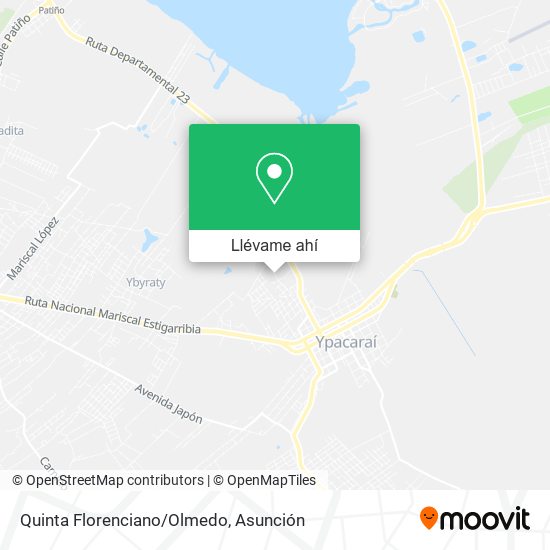 Mapa de Quinta Florenciano/Olmedo