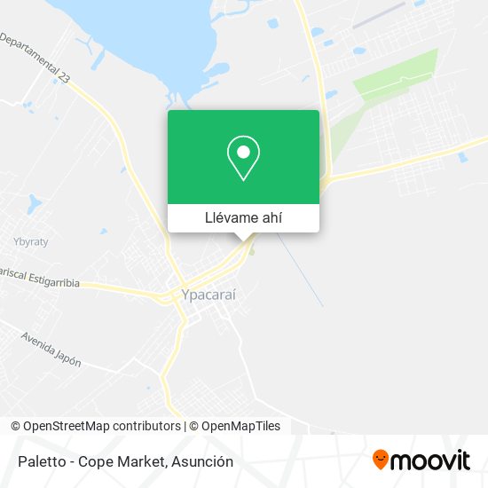 Mapa de Paletto - Cope Market