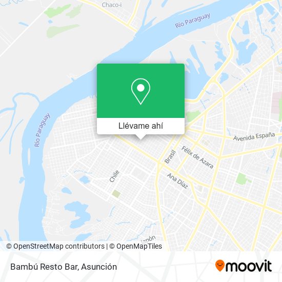 Mapa de Bambú Resto Bar