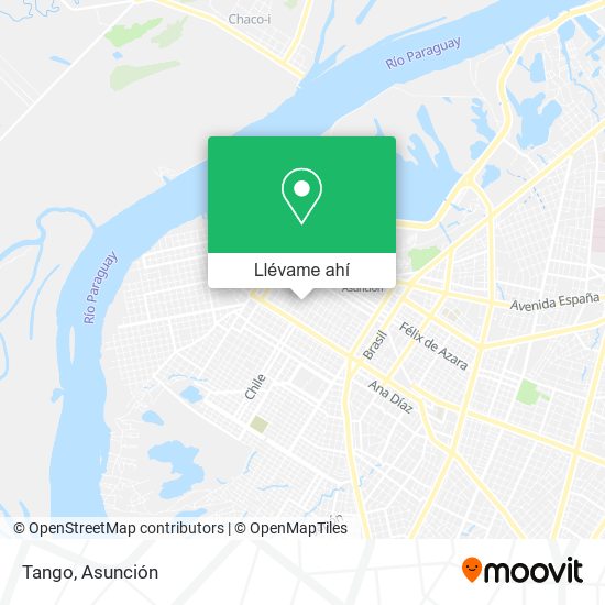Mapa de Tango