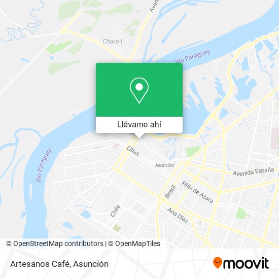 Mapa de Artesanos Café