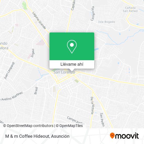 Mapa de M & m Coffee Hideout