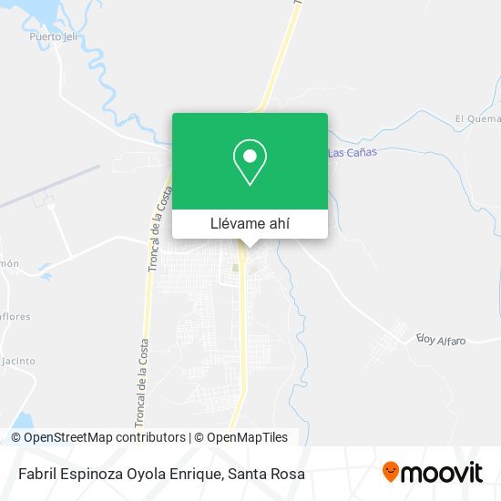 Mapa de Fabril Espinoza Oyola Enrique