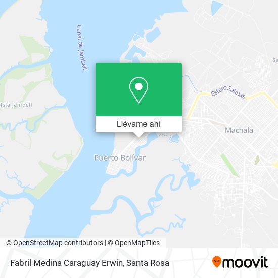 Mapa de Fabril Medina Caraguay Erwin