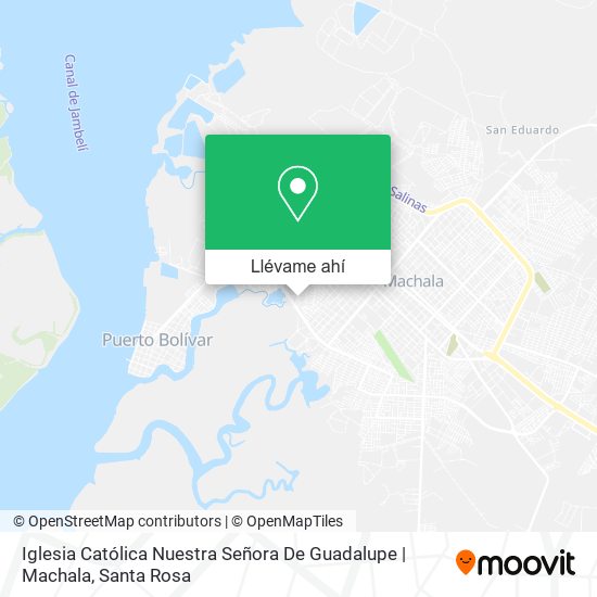 Mapa de Iglesia Católica Nuestra Señora De Guadalupe | Machala