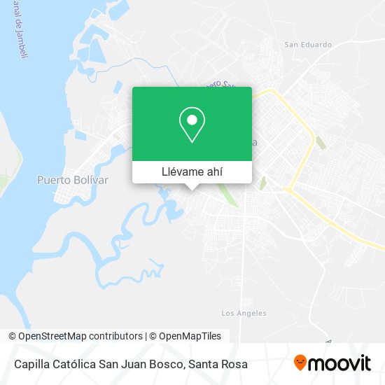 Mapa de Capilla Católica San Juan Bosco