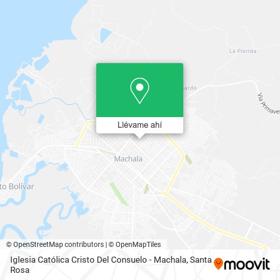 Mapa de Iglesia Católica Cristo Del Consuelo - Machala