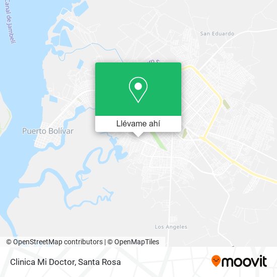 Mapa de Clinica Mi Doctor