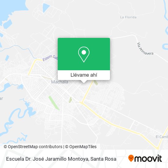 Mapa de Escuela Dr. José Jaramillo Montoya
