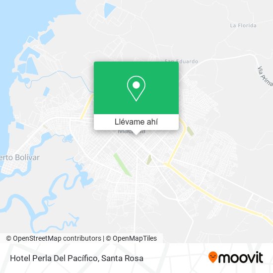 Mapa de Hotel Perla Del Pacífico