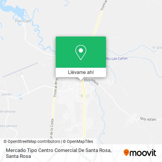 Mapa de Mercado Tipo Centro Comercial De Santa Rosa