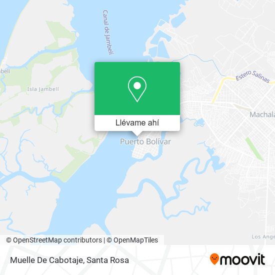 Mapa de Muelle De Cabotaje