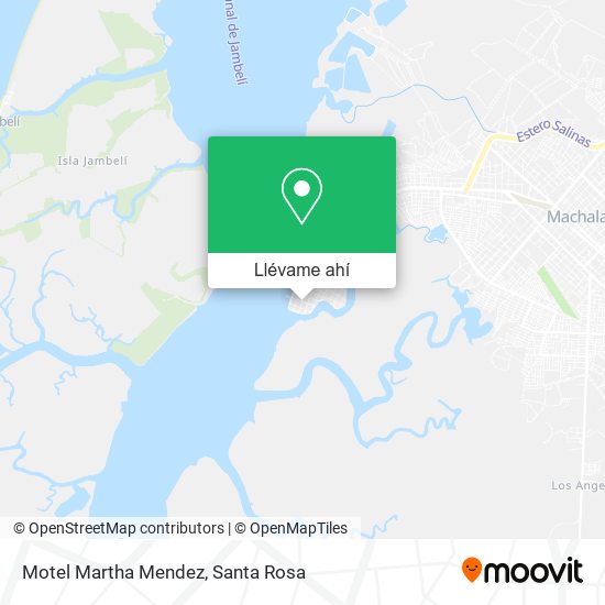 Mapa de Motel Martha Mendez