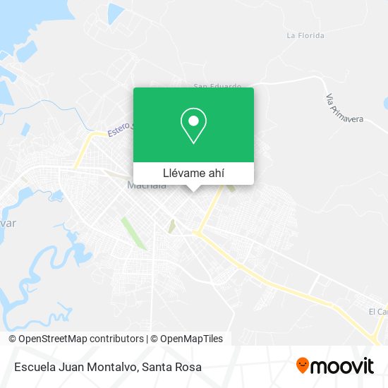 Mapa de Escuela Juan Montalvo