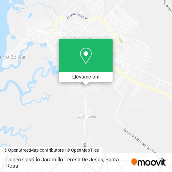 Mapa de Danec Castillo Jaramillo Teresa De Jesús