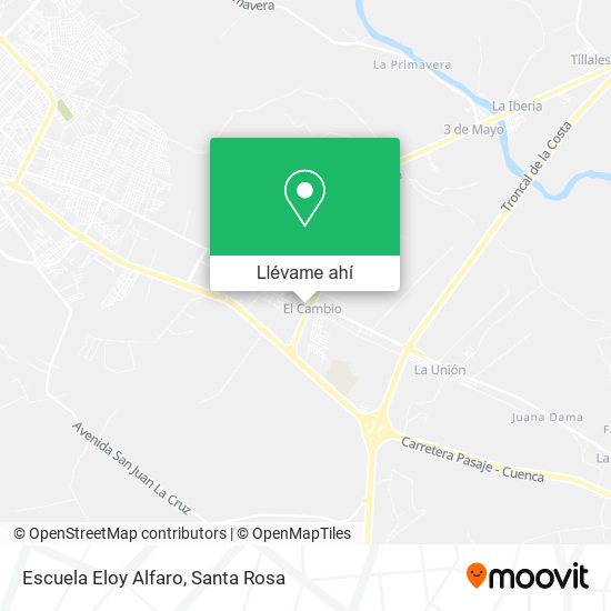 Mapa de Escuela Eloy Alfaro