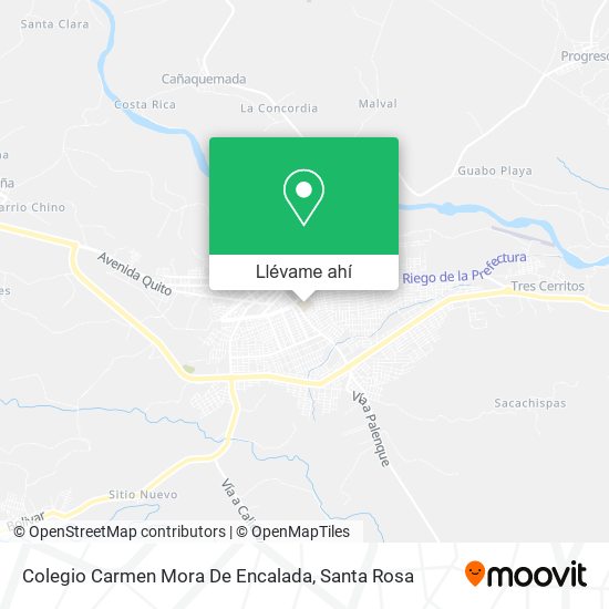 Mapa de Colegio Carmen Mora De Encalada