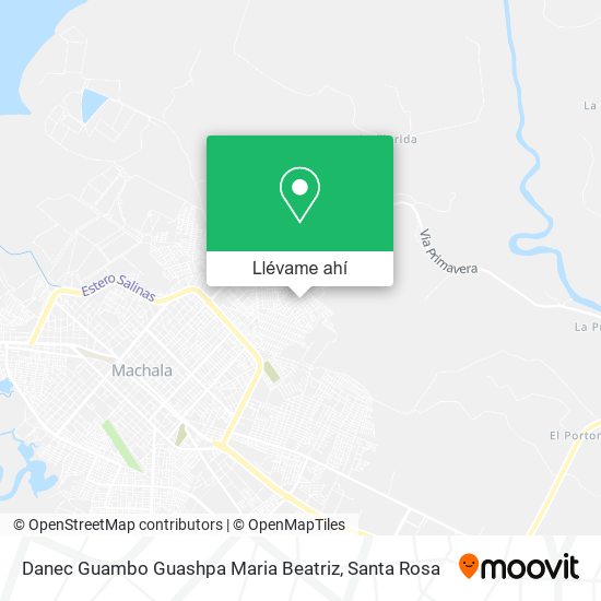 Mapa de Danec Guambo Guashpa Maria Beatriz