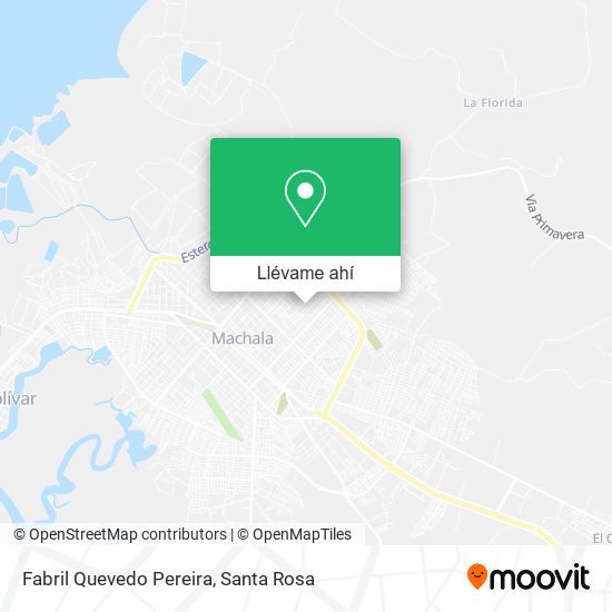 Mapa de Fabril Quevedo Pereira