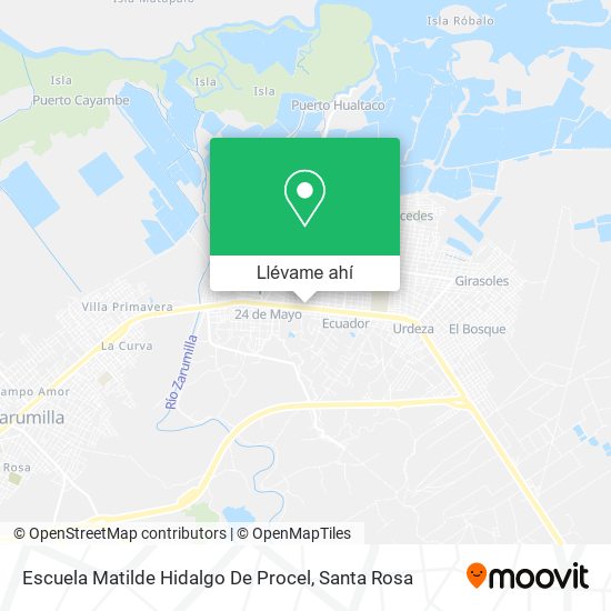 Mapa de Escuela Matilde Hidalgo De Procel
