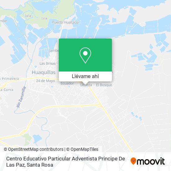 Mapa de Centro Educativo Particular Adventista Principe De Las Paz