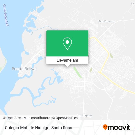 Mapa de Colegio Matilde Hidalgo