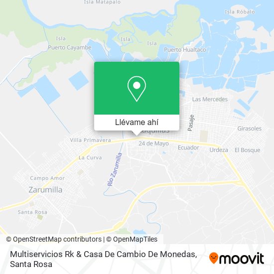 Mapa de Multiservicios Rk & Casa De Cambio De Monedas