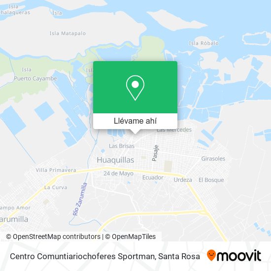 Mapa de Centro Comuntiariochoferes Sportman