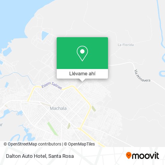 Mapa de Dalton Auto Hotel