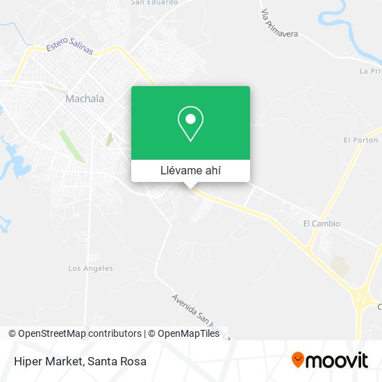 Mapa de Hiper Market