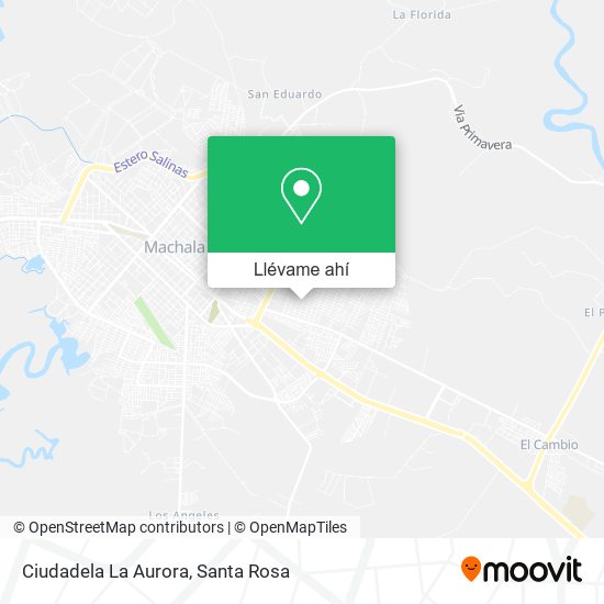 Mapa de Ciudadela La Aurora