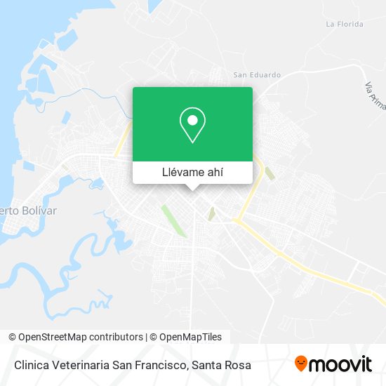 Mapa de Clinica Veterinaria San Francisco
