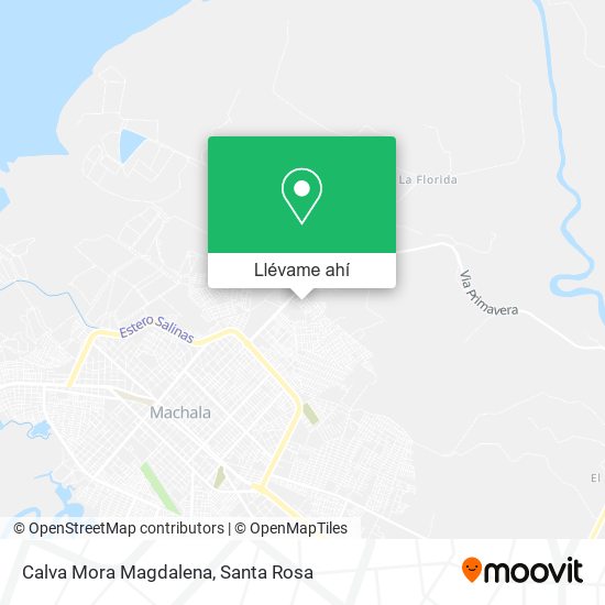 Mapa de Calva Mora Magdalena