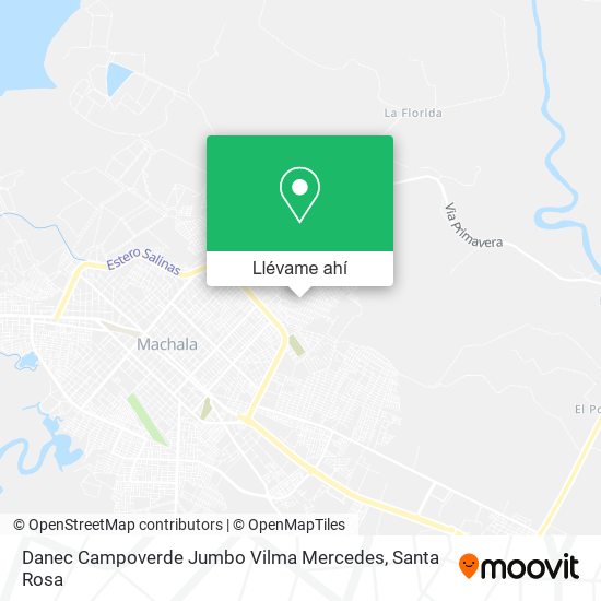 Mapa de Danec Campoverde Jumbo Vilma Mercedes