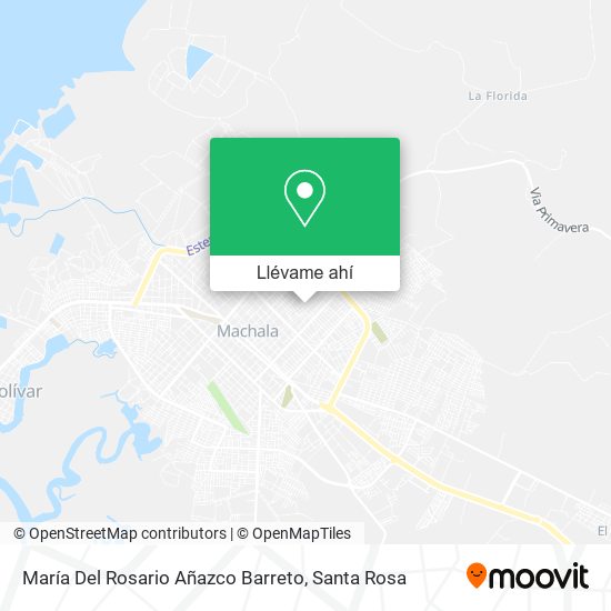 Mapa de María Del Rosario Añazco Barreto
