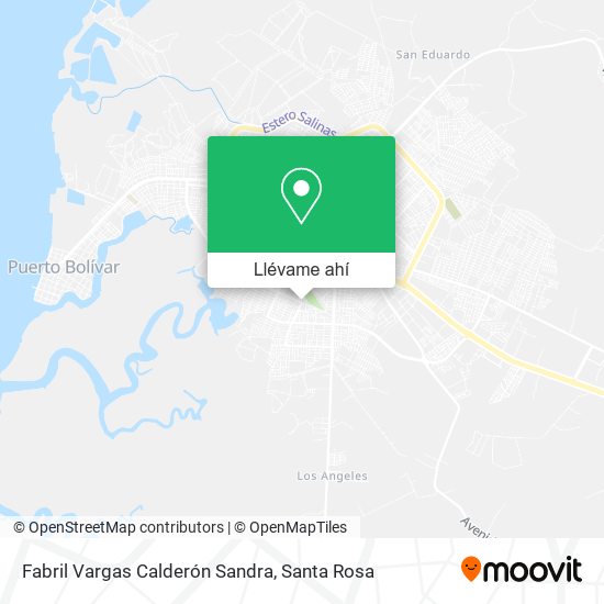 Mapa de Fabril Vargas Calderón Sandra