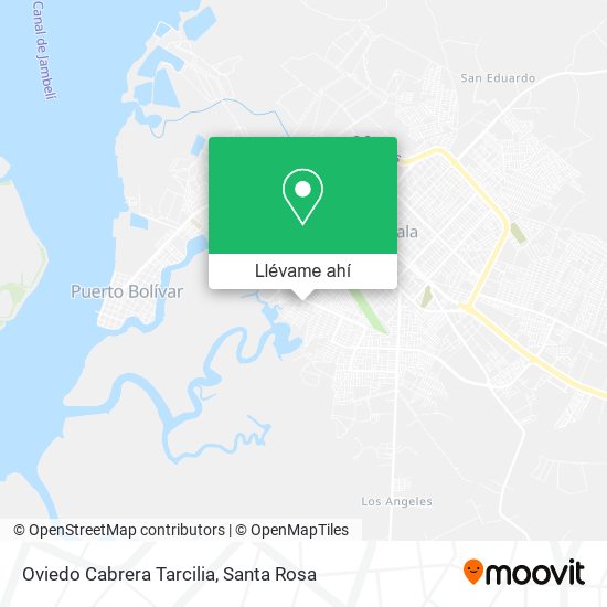 Mapa de Oviedo Cabrera Tarcilia