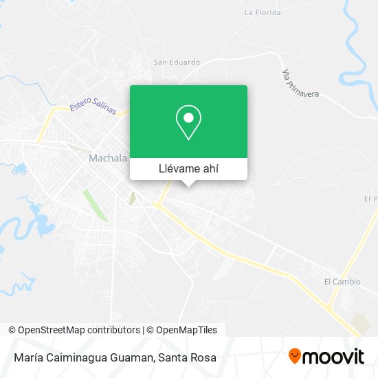 Mapa de María Caiminagua Guaman