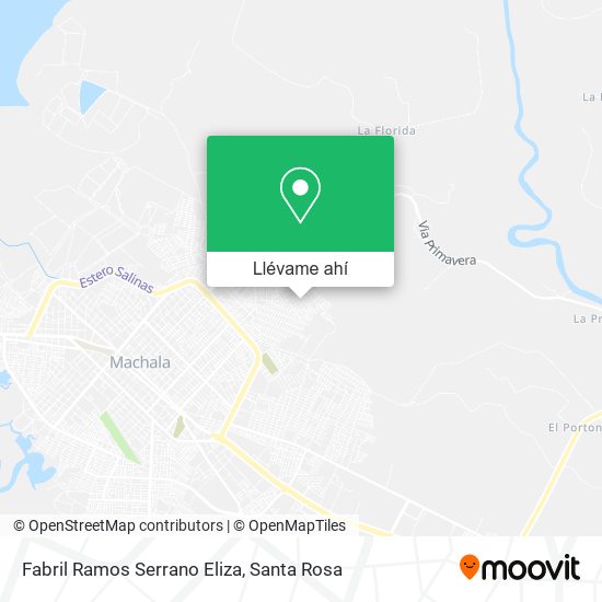 Mapa de Fabril Ramos Serrano Eliza