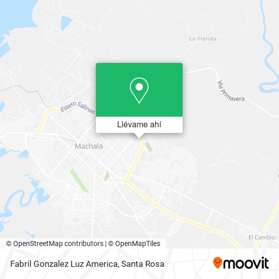 Mapa de Fabril Gonzalez Luz America