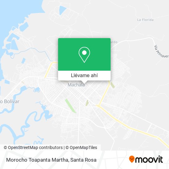 Mapa de Morocho Toapanta Martha