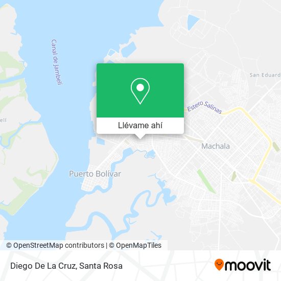 Mapa de Diego De La Cruz