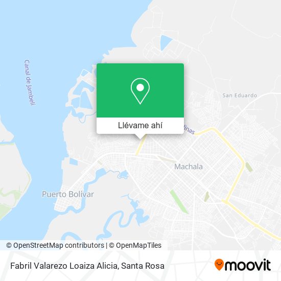 Mapa de Fabril Valarezo Loaiza Alicia