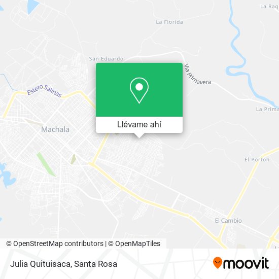 Mapa de Julia Quituisaca