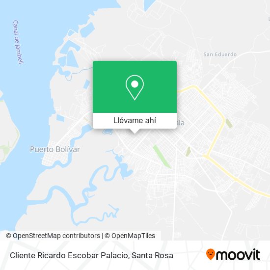 Mapa de Cliente Ricardo Escobar Palacio