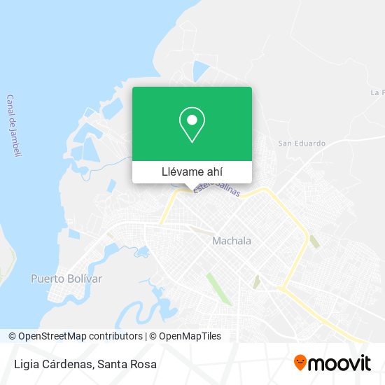 Mapa de Ligia Cárdenas