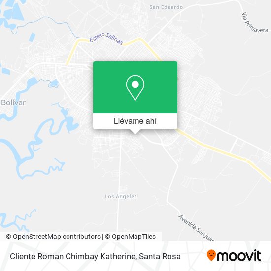 Mapa de Cliente Roman Chimbay Katherine